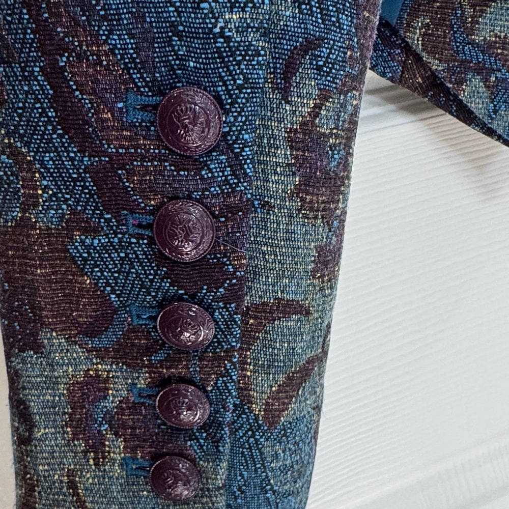 L'agence Multicolor Patterned Blazer - image 4